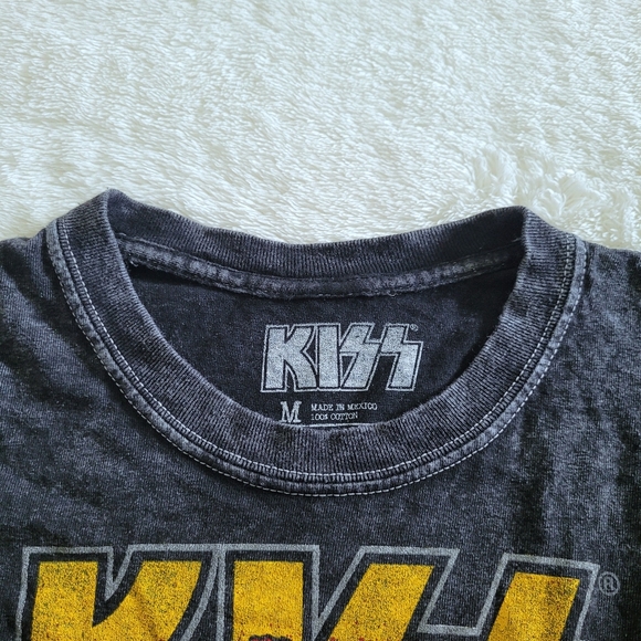 KISS⚡Mineral Washed Graphic Tee👕 - Picture 4 of 9